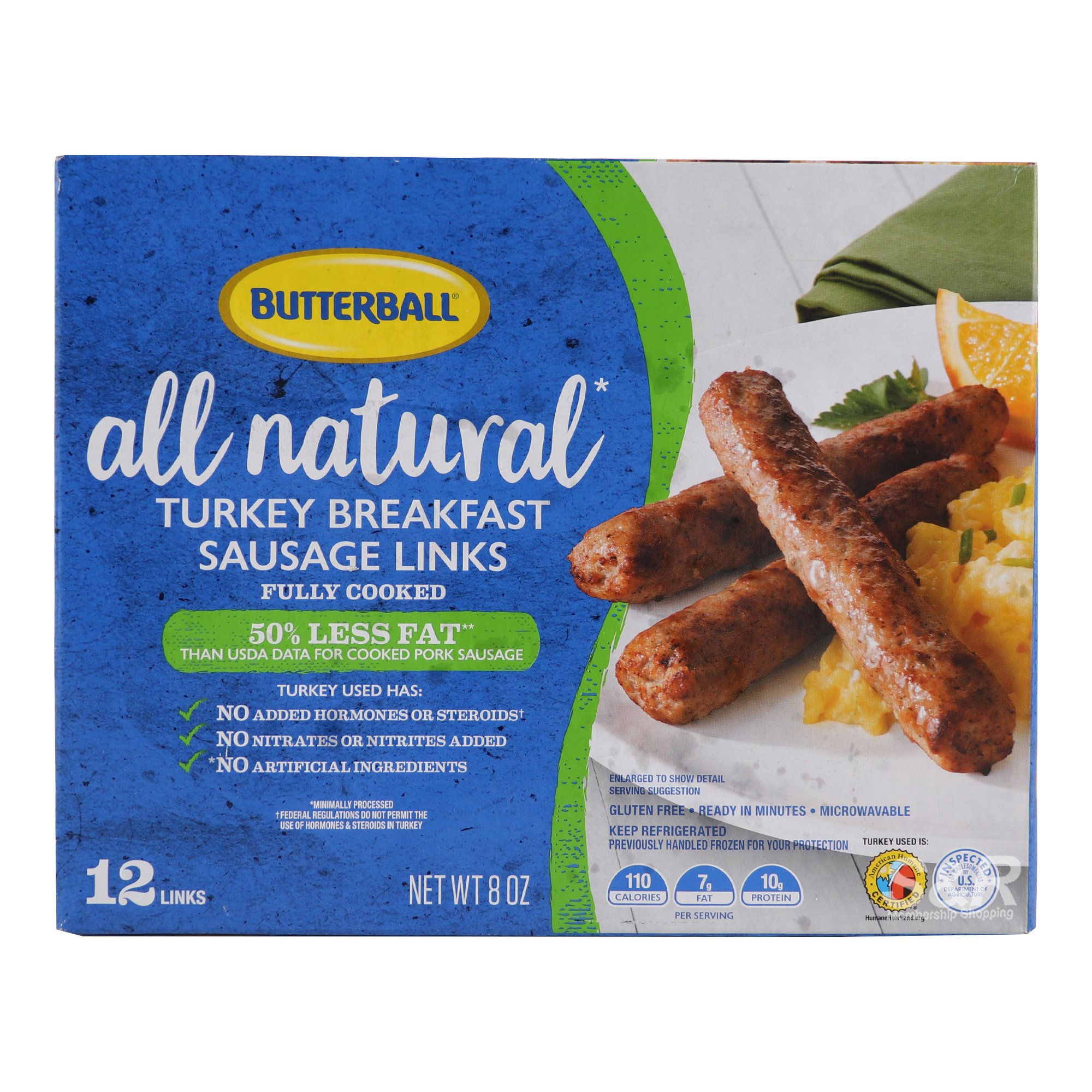 Butterball Turkey Breakfast Sausage 12pcs